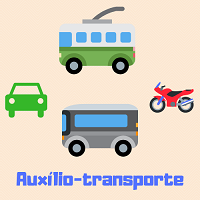 Auxílio transporte ícone