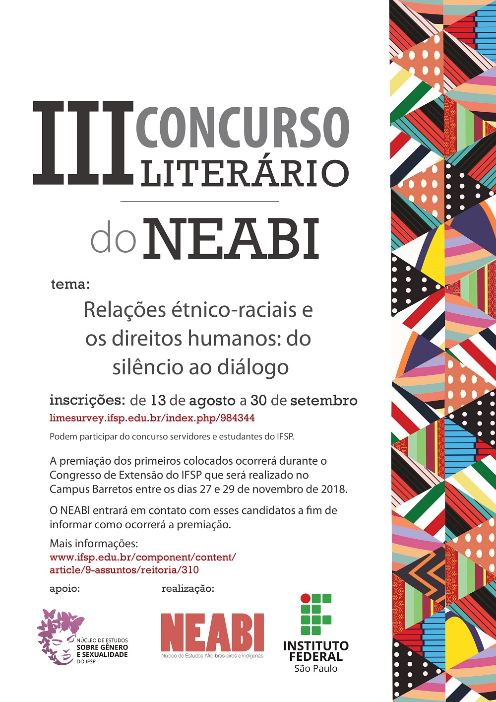 Cartaz NeabiConcurso2018
